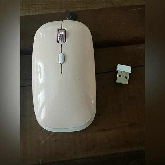 CIMETECH 2.4G Full-Size Slim Wireless Keyboard and Mouse Combo Pink - Picture 9 of 10